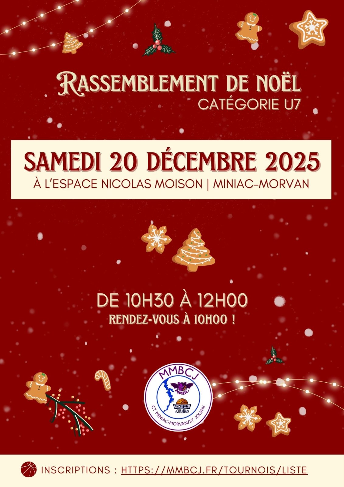 Rassemblement U7 du samedi 20 décembre 2025