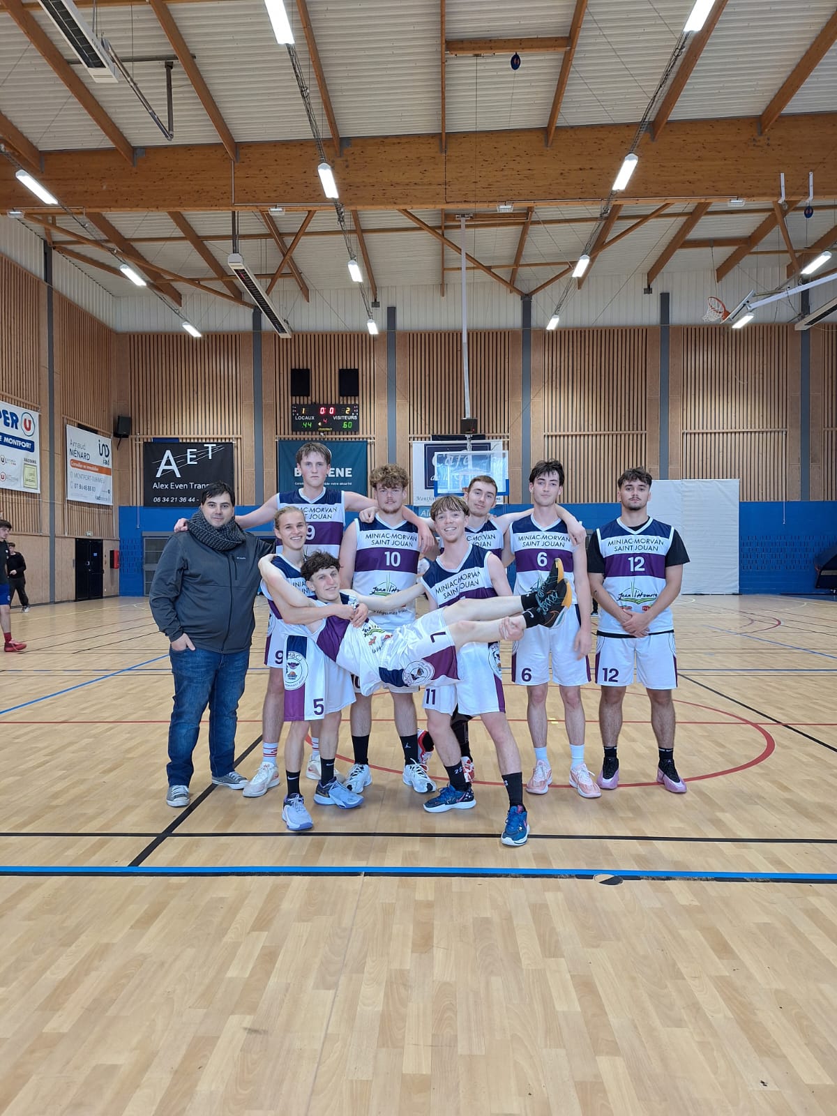 U21 Masculins - Miniac-Morvan Basket Club