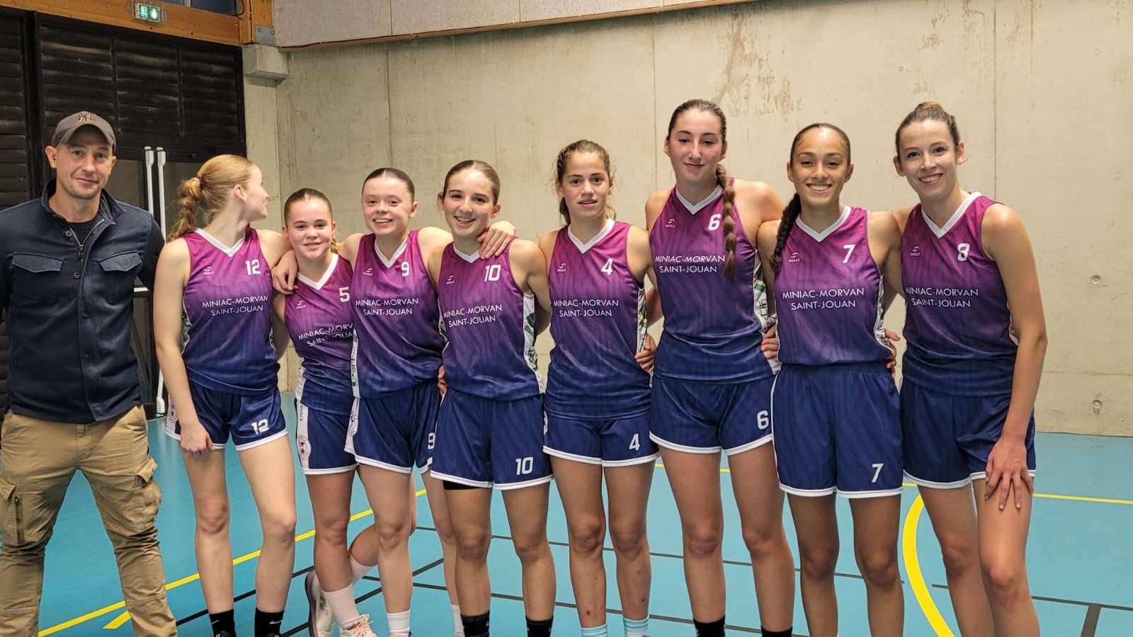 U18 Féminines 2 - Miniac-Morvan Basket Club